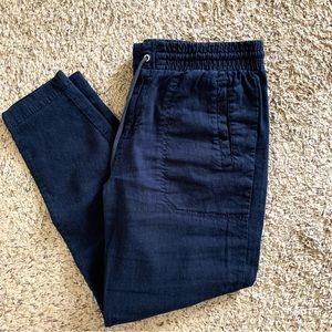 Loft Lou & Grey Linen Jogger Capris